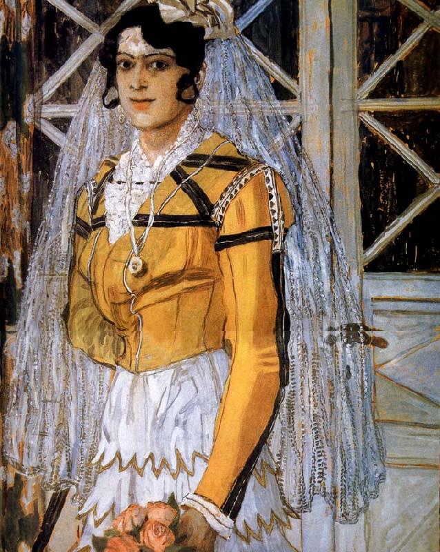 Alexander Yakovlevich GOLOVIN The Woman of spanish Germany oil painting art